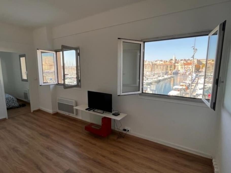 T4 Marseille Vue Imprenable Sur Vieux Port Daire Dış mekan fotoğraf