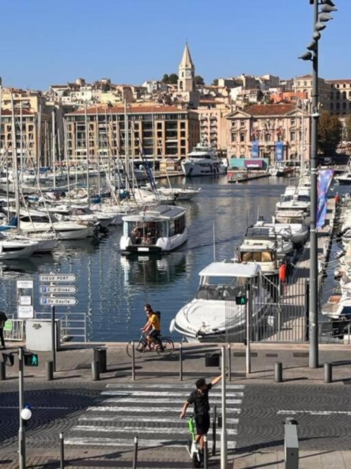 T4 Marseille Vue Imprenable Sur Vieux Port Daire Dış mekan fotoğraf