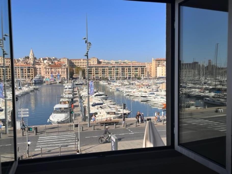 T4 Marseille Vue Imprenable Sur Vieux Port Daire Dış mekan fotoğraf